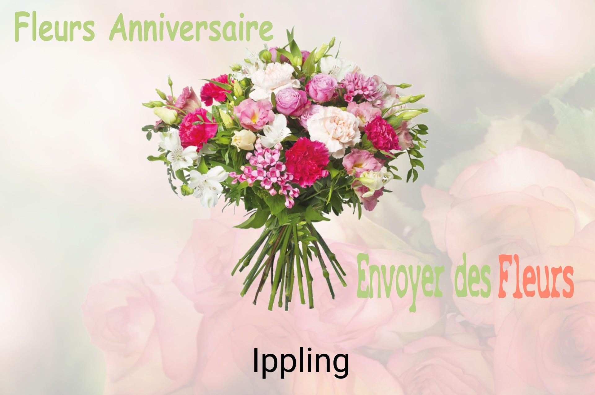 Bouquet de fleurs d’anniversaire livré à Ippling